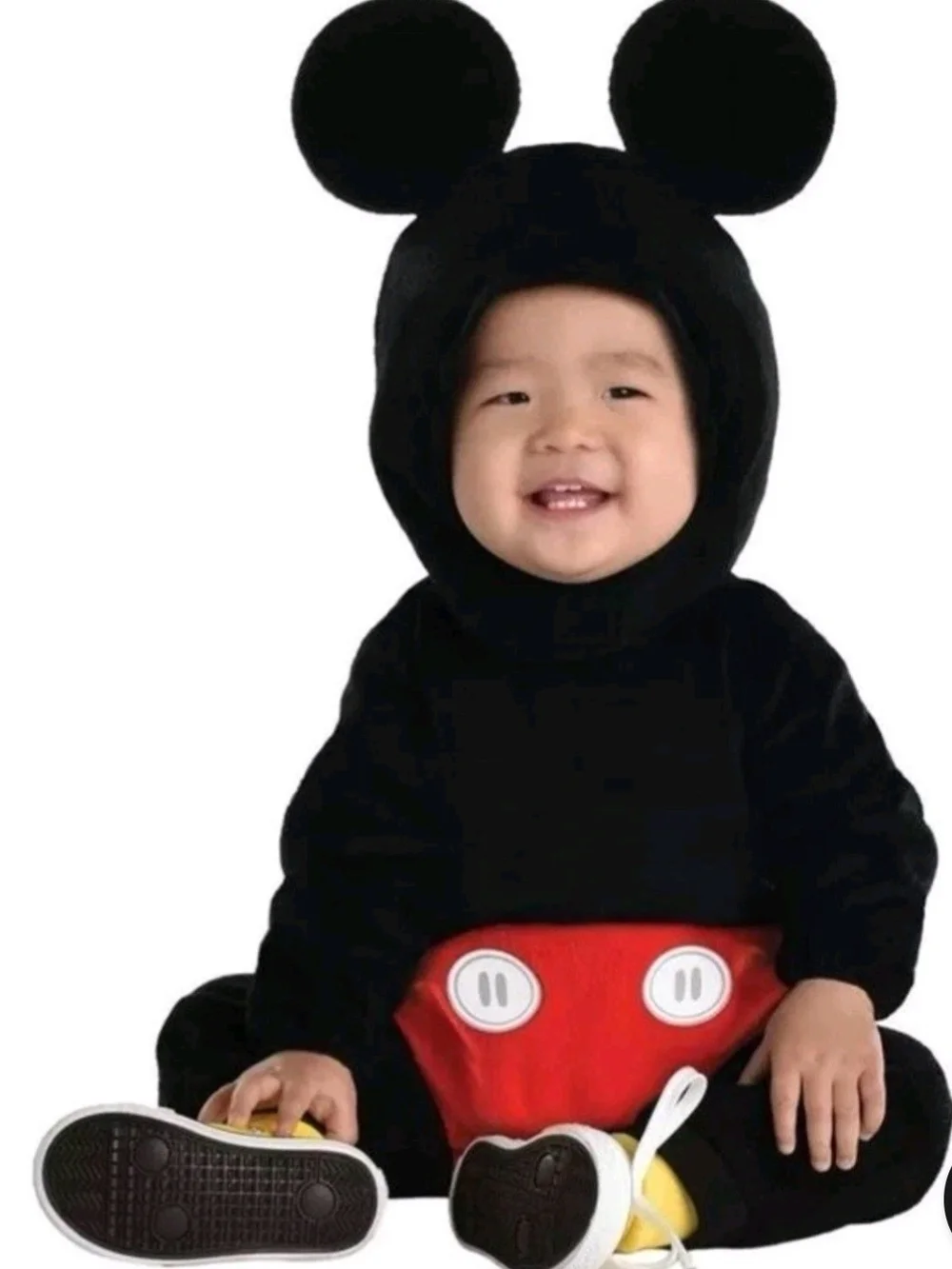Disney Baby Mickey Mouse 6-12 Months Costume - Black & Red - Picture 3 of 6